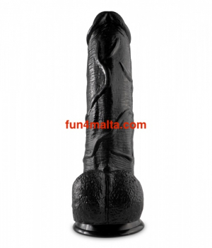 Mr. Cock 12 inch Black Hammer Dildo - B-Quality